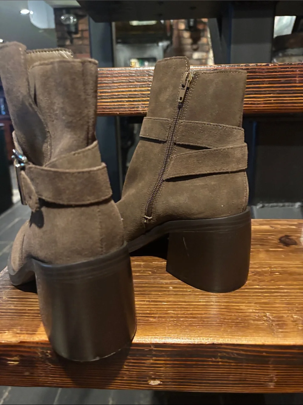 Women's Brown Suede Ankle Boots - Classic Chelsea Style Steve Madden